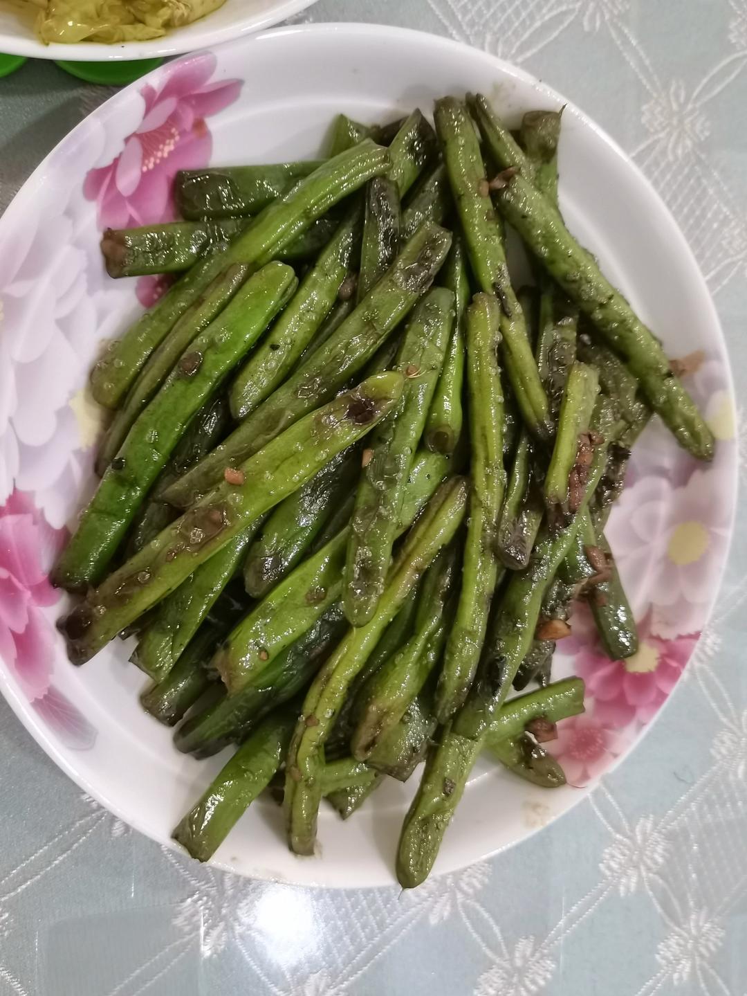 家常小炒四季豆，蔬菜就是要清爽鲜甜