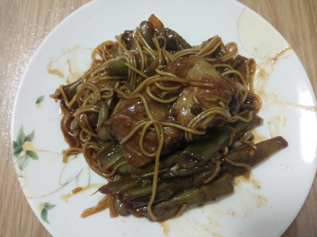 排骨炖豆角