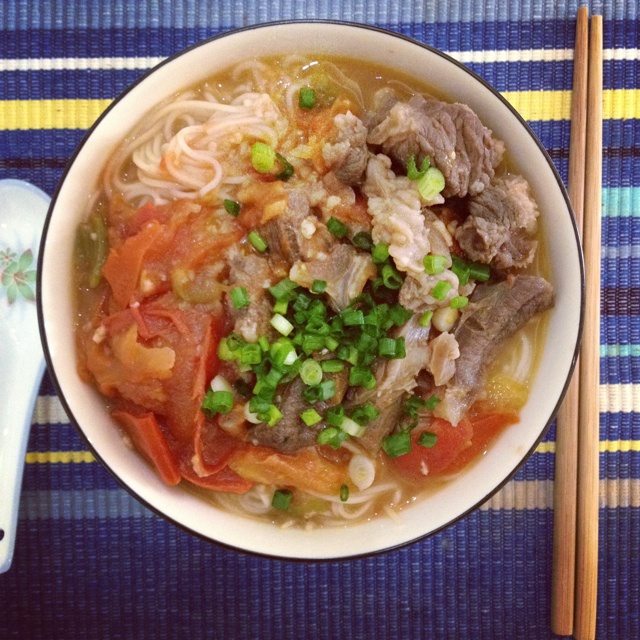番茄牛肉面