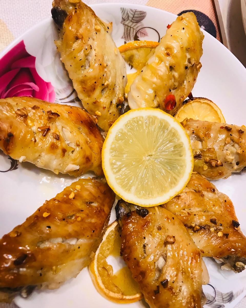 1年7本食谱100道菜，之86：泰式柠檬香茅烤鸡翅