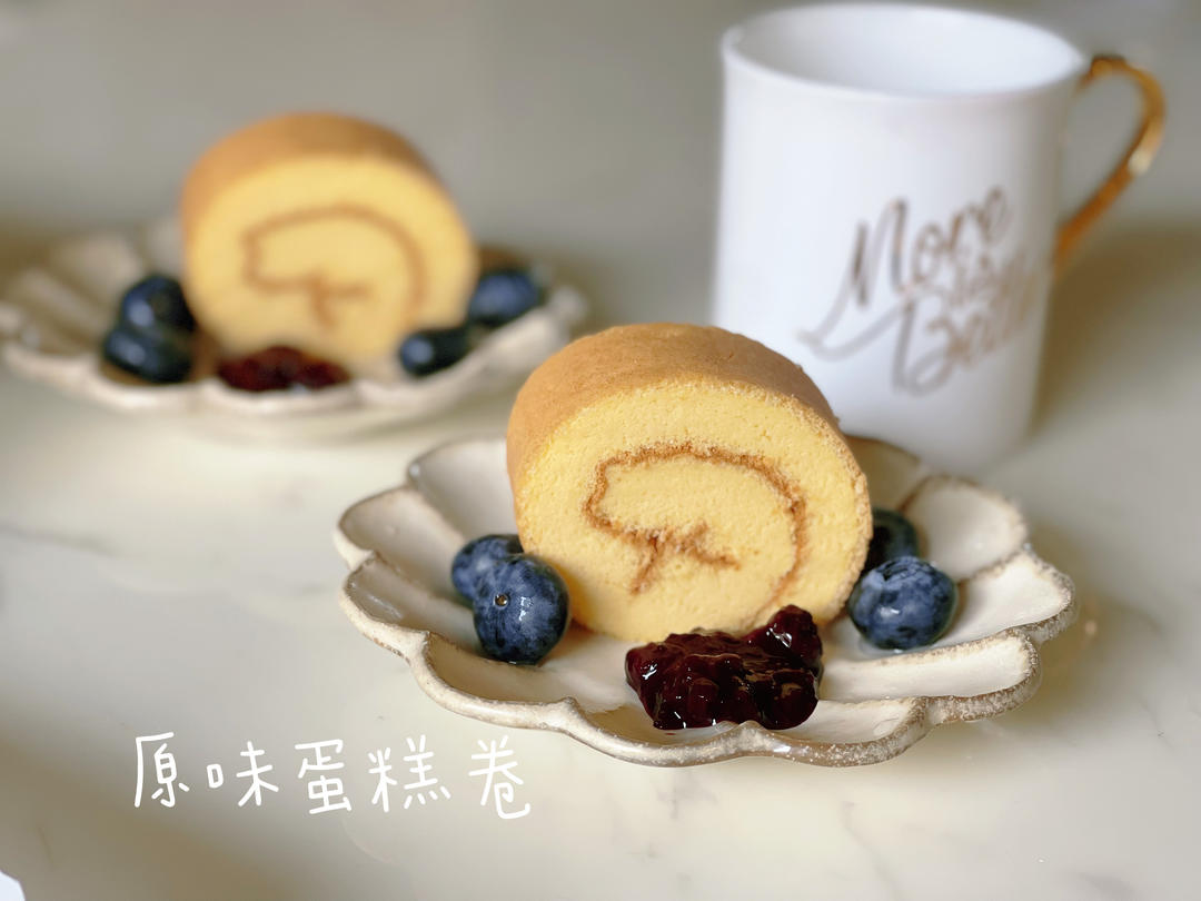 蛋糕卷这样做‼️不掉皮不开裂（小视频食谱）