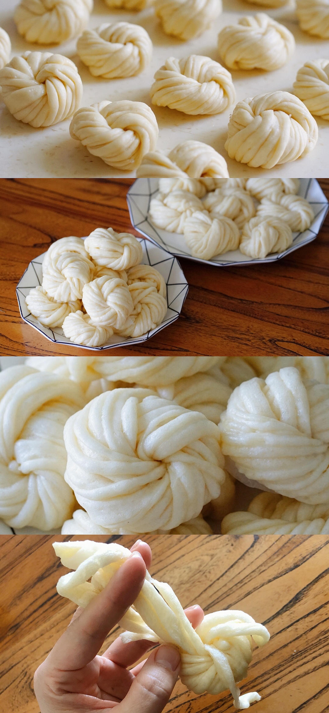 银丝花卷(一次发酵)