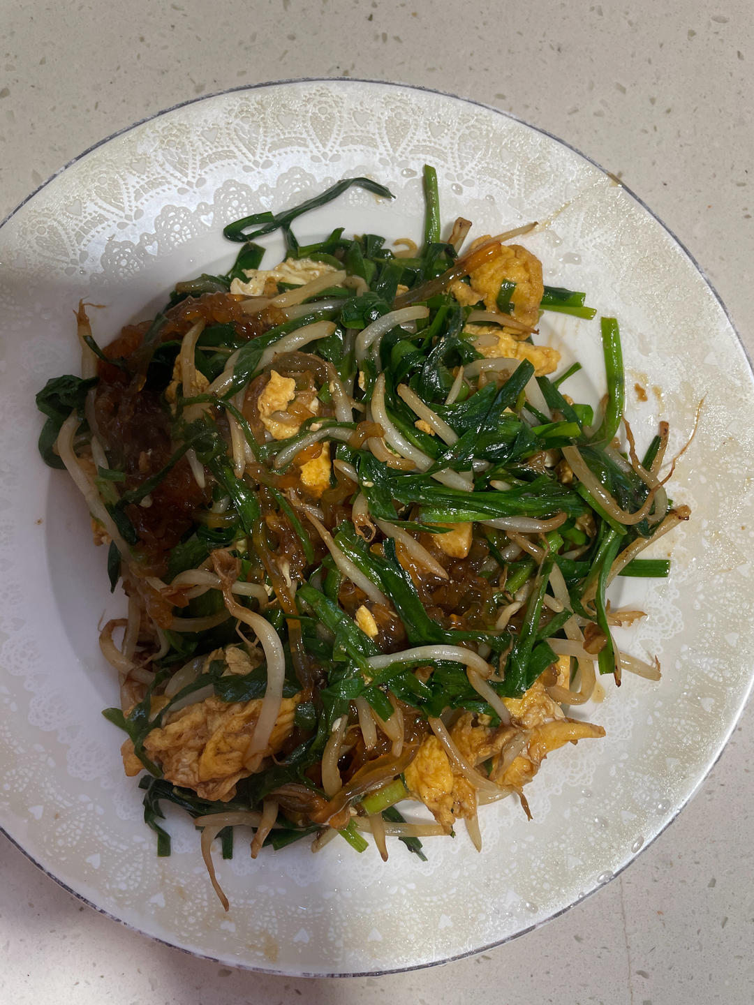 炒合菜～经典的拌饭菜，真的太香了