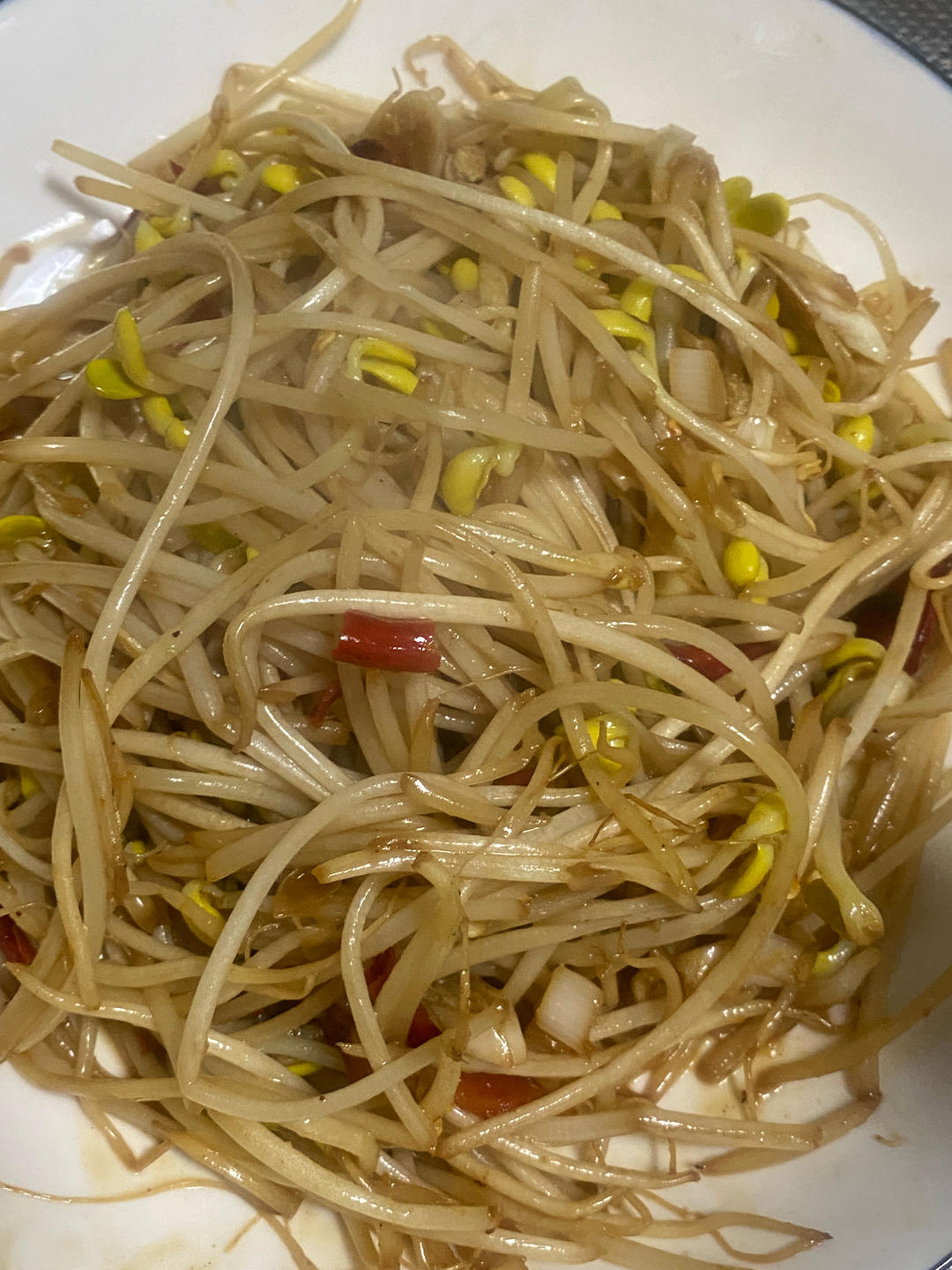 素炒豆芽（东北版）