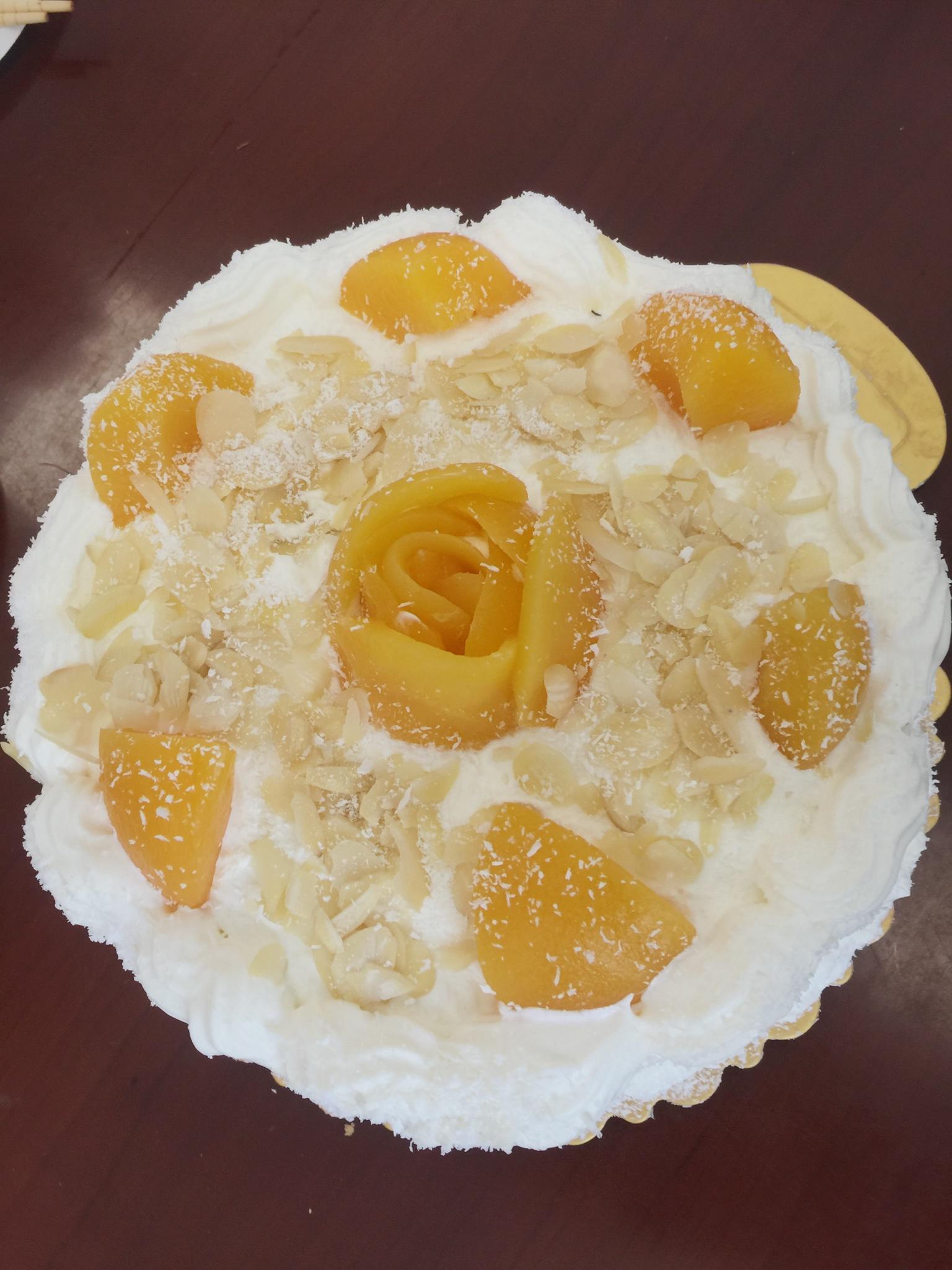 黄桃蛋糕的做法 步骤3