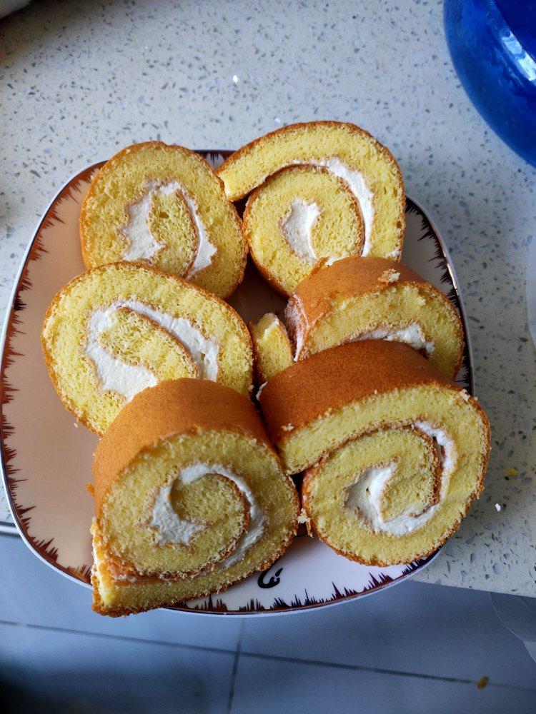 原味基础蛋糕卷(小五卷)