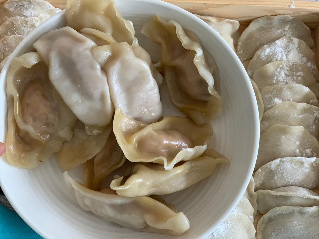 鲜虾小笼包（饺子皮版）