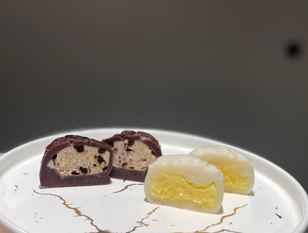 免蒸烤，香甜软糯的奥利奥冰皮月饼，巨好吃