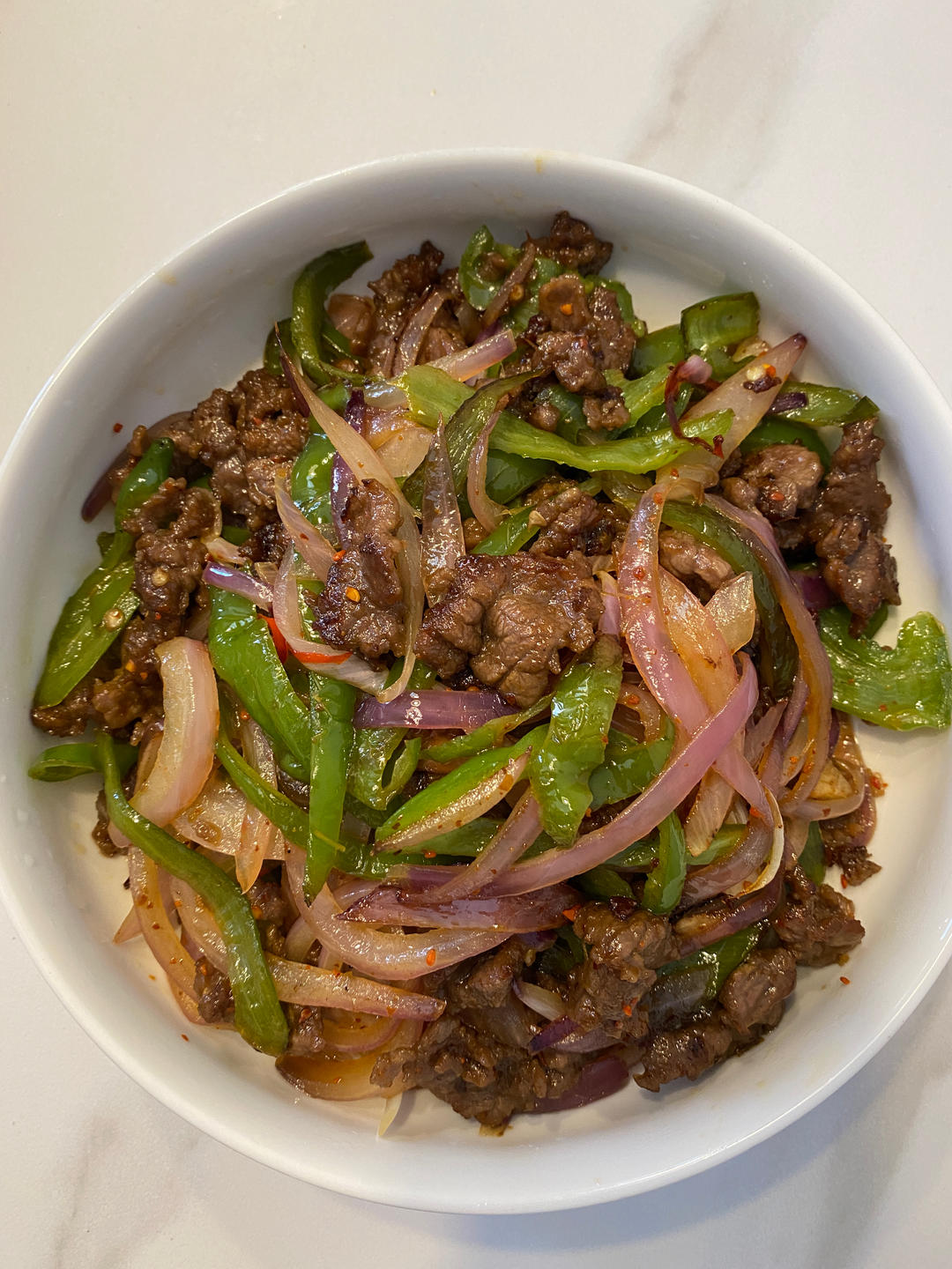 牛肉炒洋葱