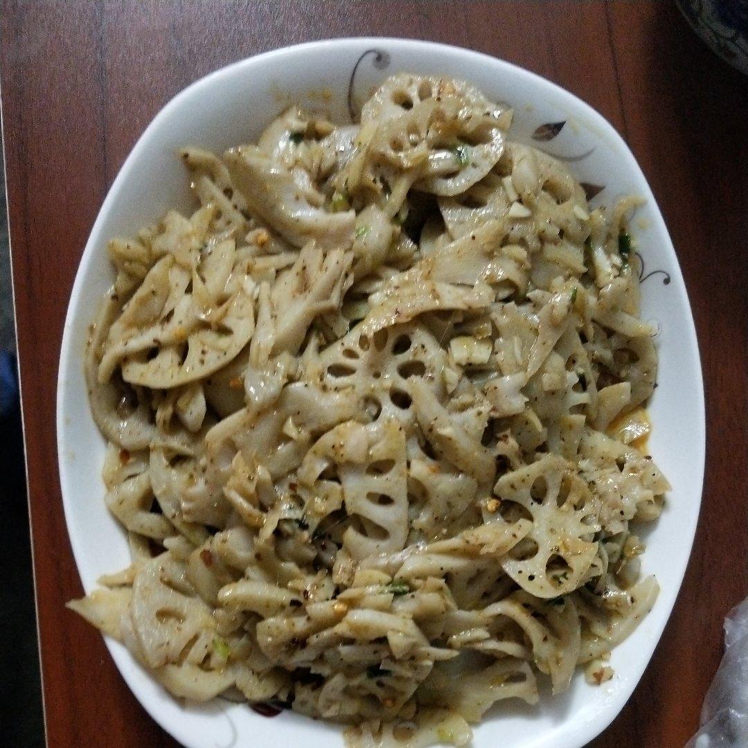 素炒藕片