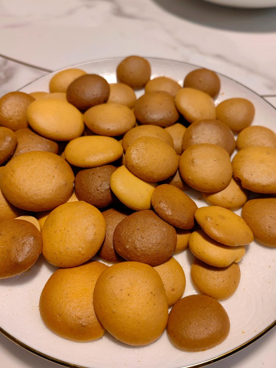 无黄油！蛋黄小饼干