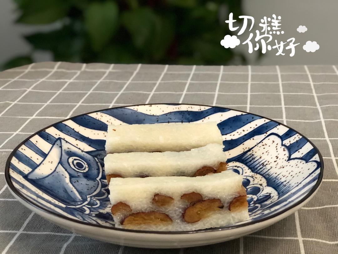 红枣豆沙切糕