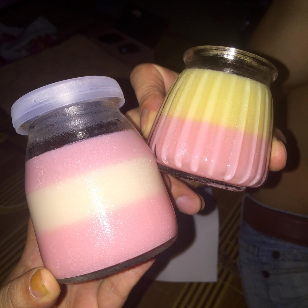 兰又又做的彩虹布丁(qq糖版)