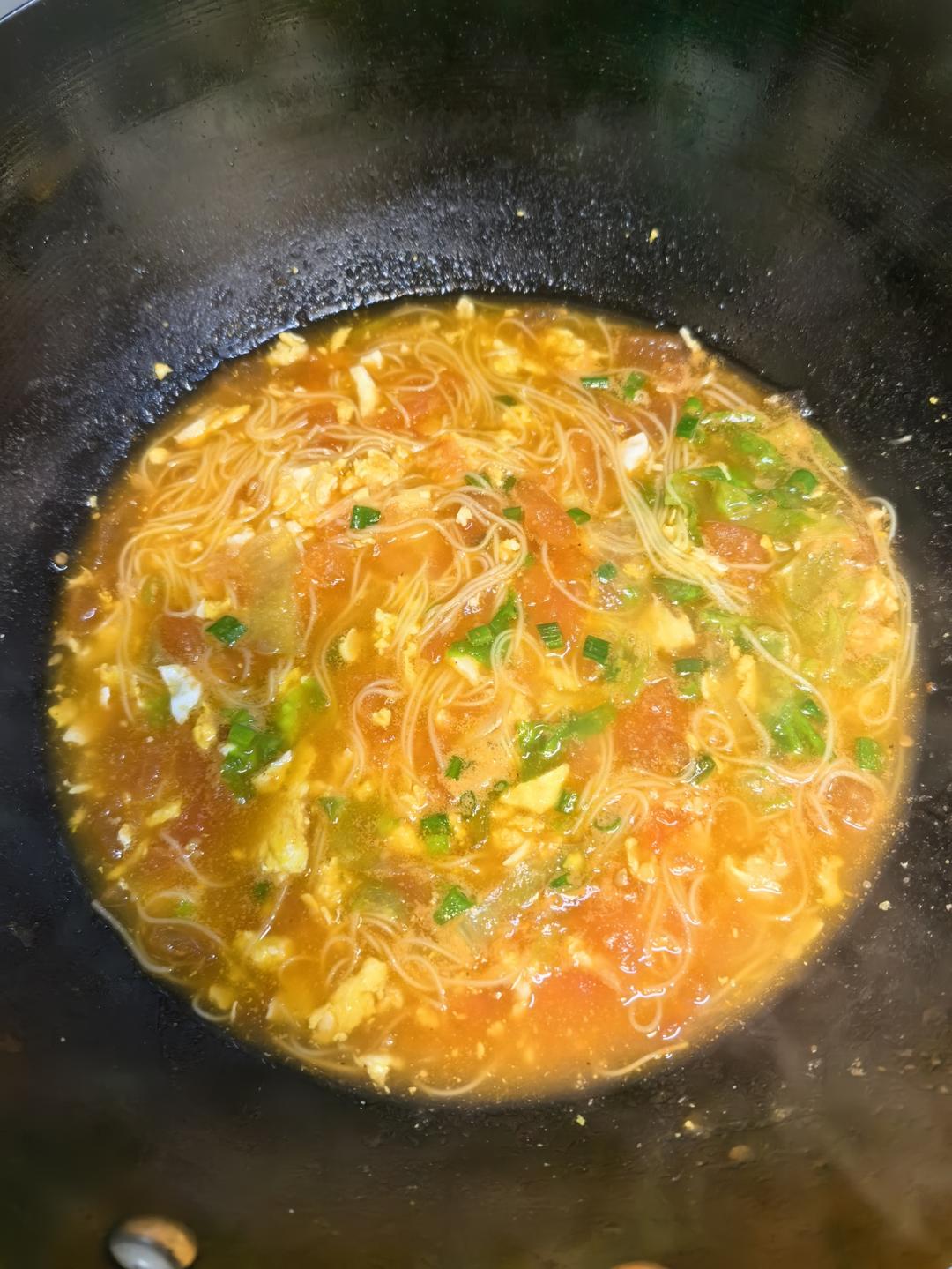 十来分钟做好/番茄鸡蛋面🍜