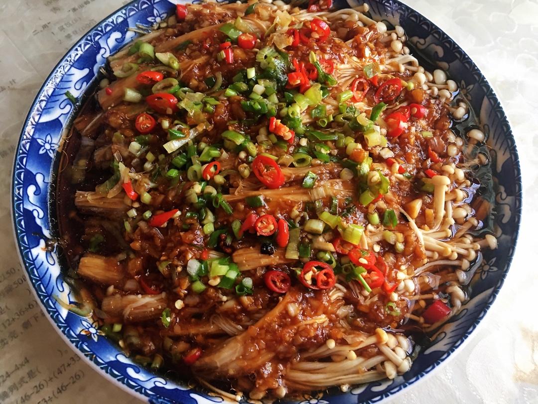 金针菇最好吃的做法❗️蒜蓉金针菇