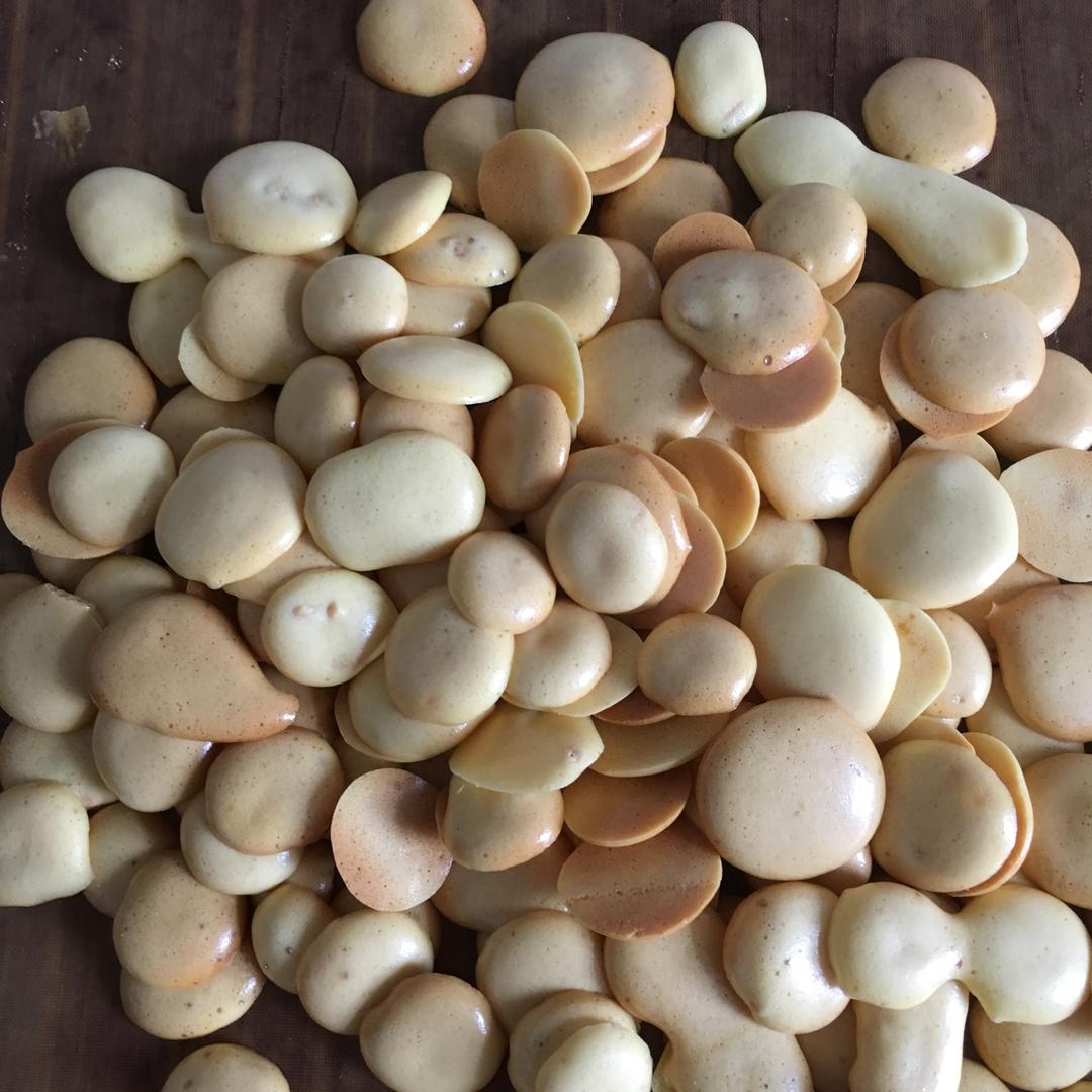 入口即化的无添加蛋黄溶豆