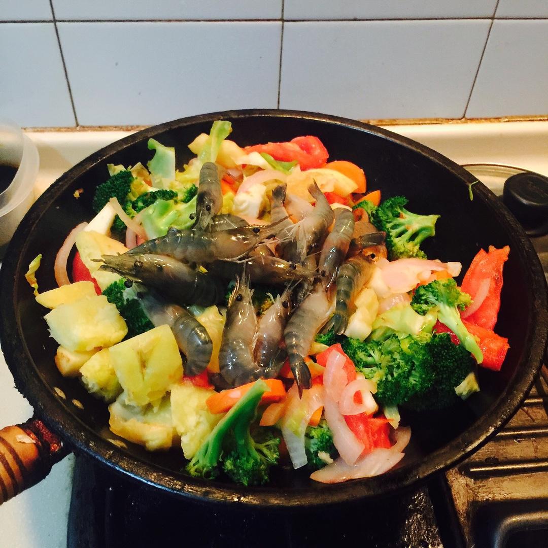 白酱蟹肉南瓜焗饭