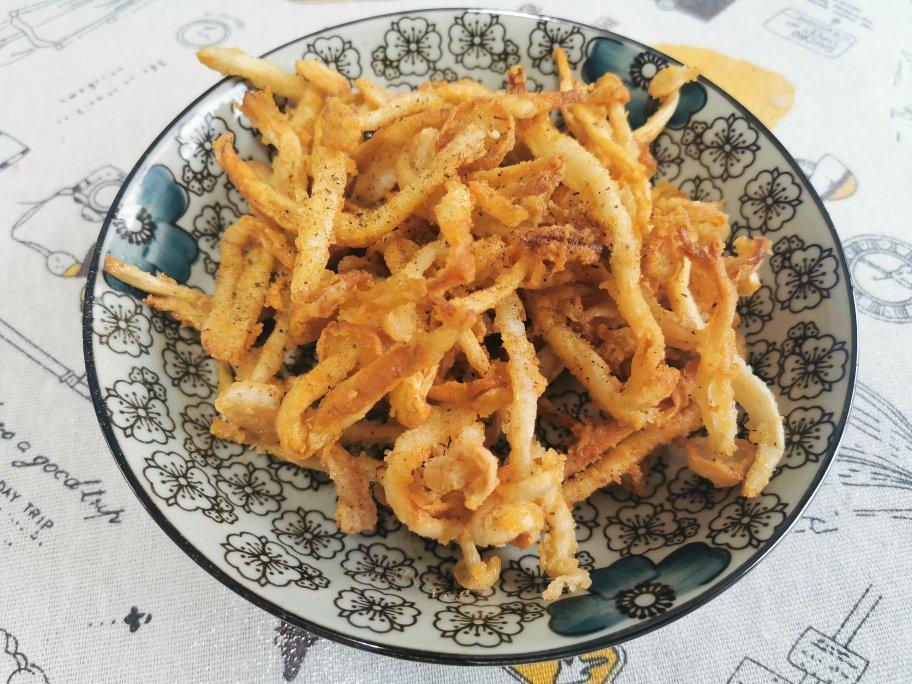 椒盐白玉菇