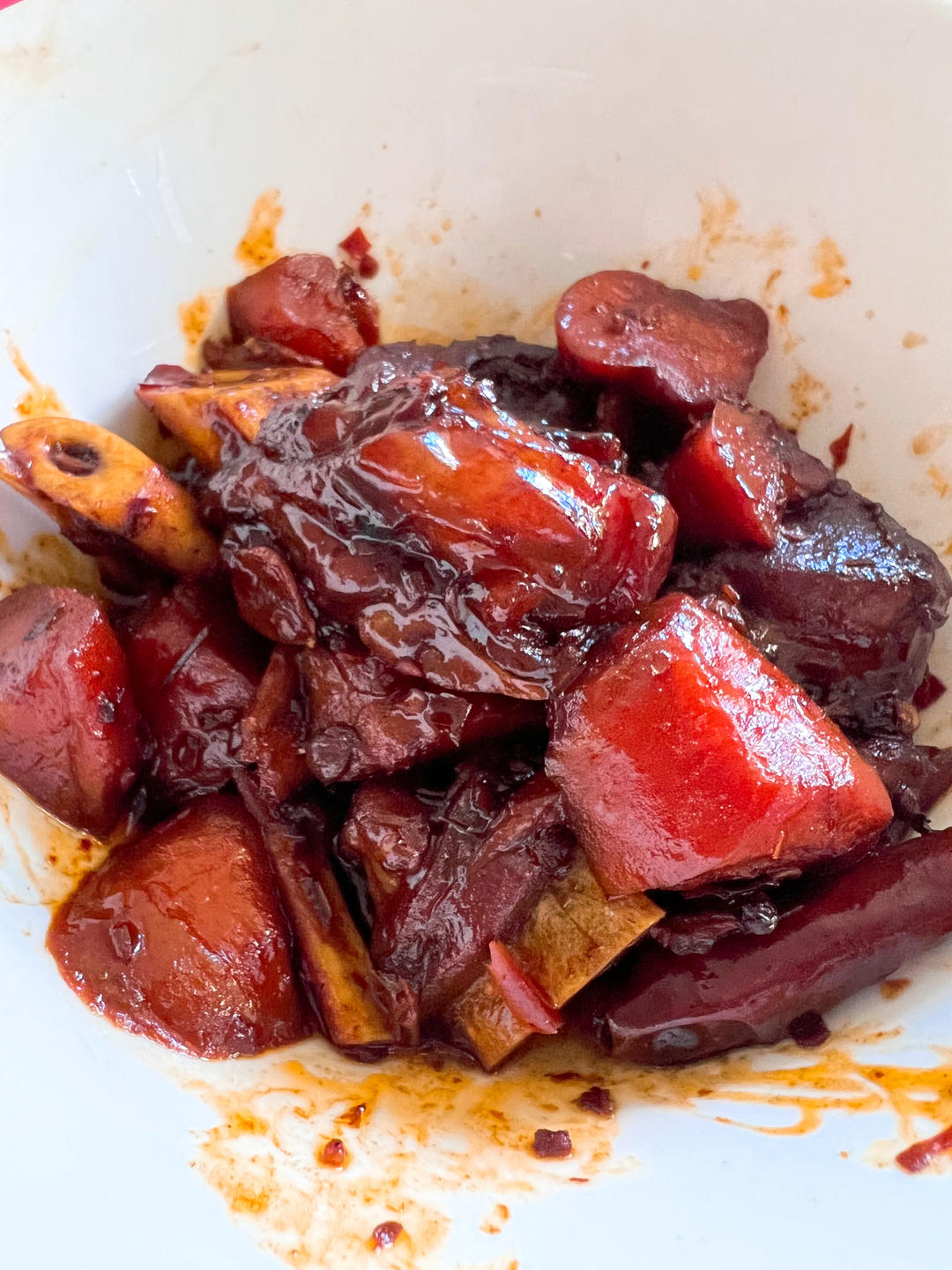羊肉胡萝卜火锅