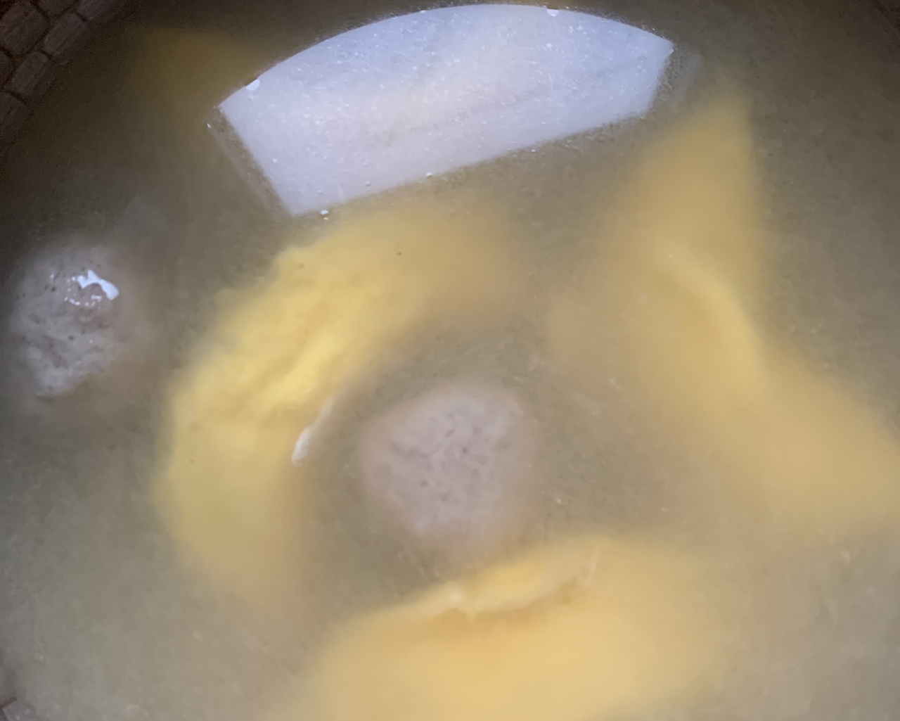 海鲜味口蘑汤（不用海鲜）的做法