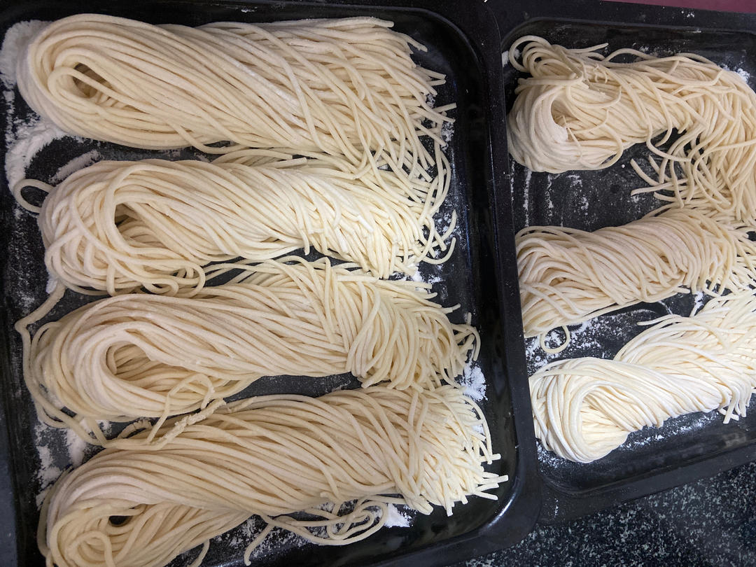 自制面条（压面机）