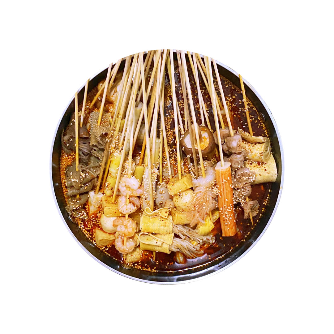 很好吃的冷锅串串