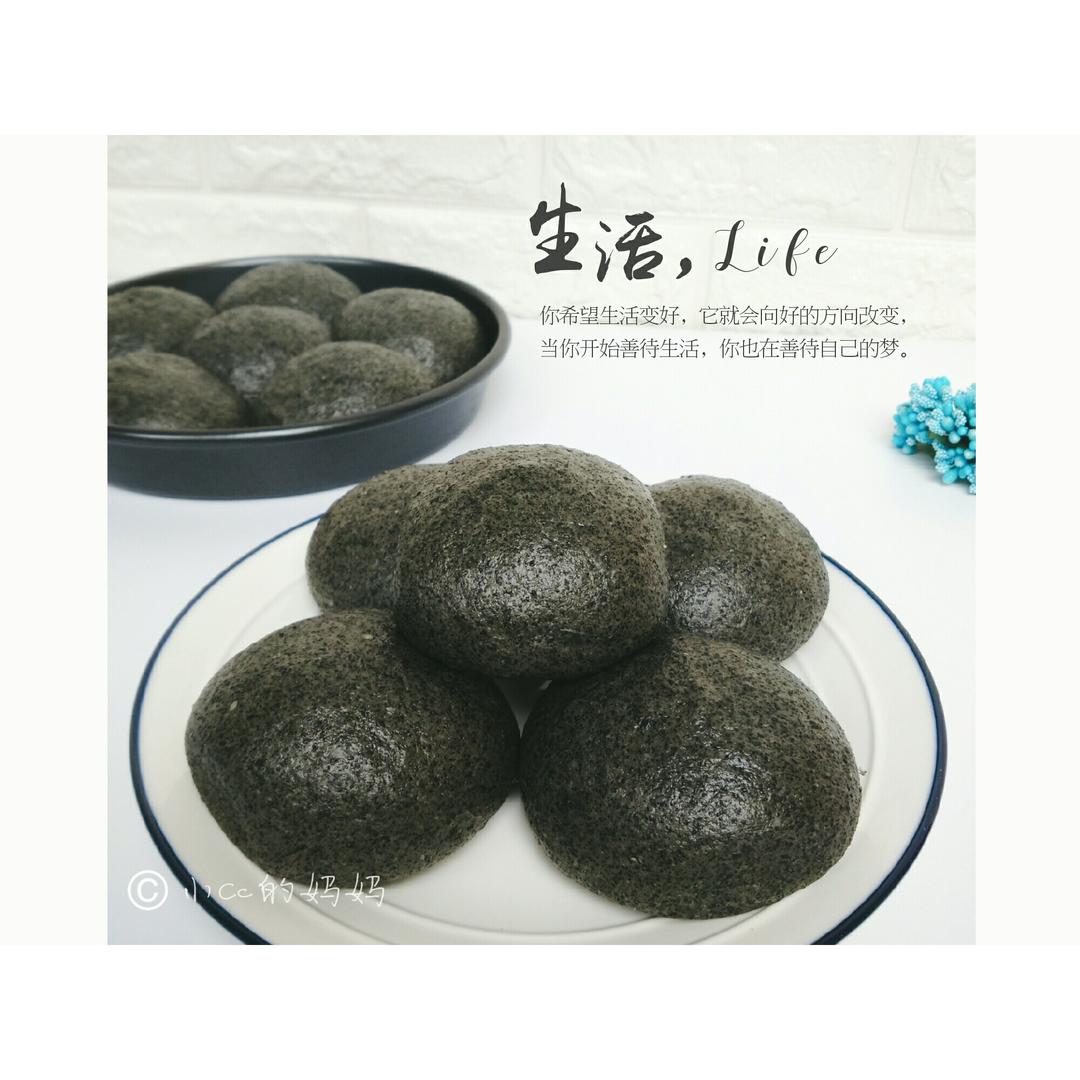 奶香黑芝麻刀切馒头