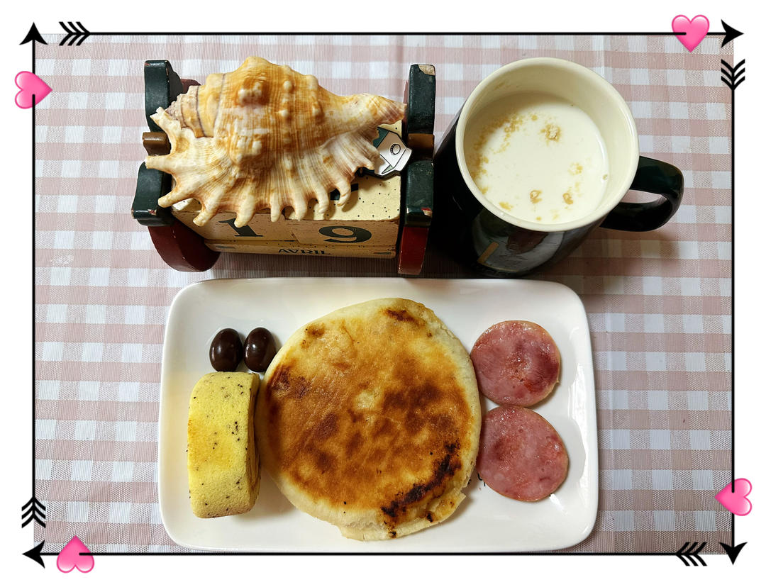 孩子学生上学早餐打卡进行中(第二贴）🍛🥛～