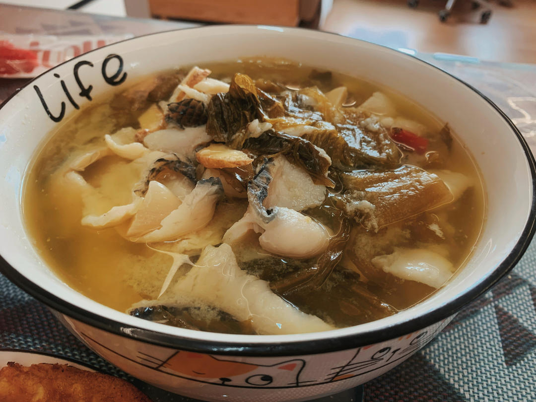 可以喝汤的酸菜鱼