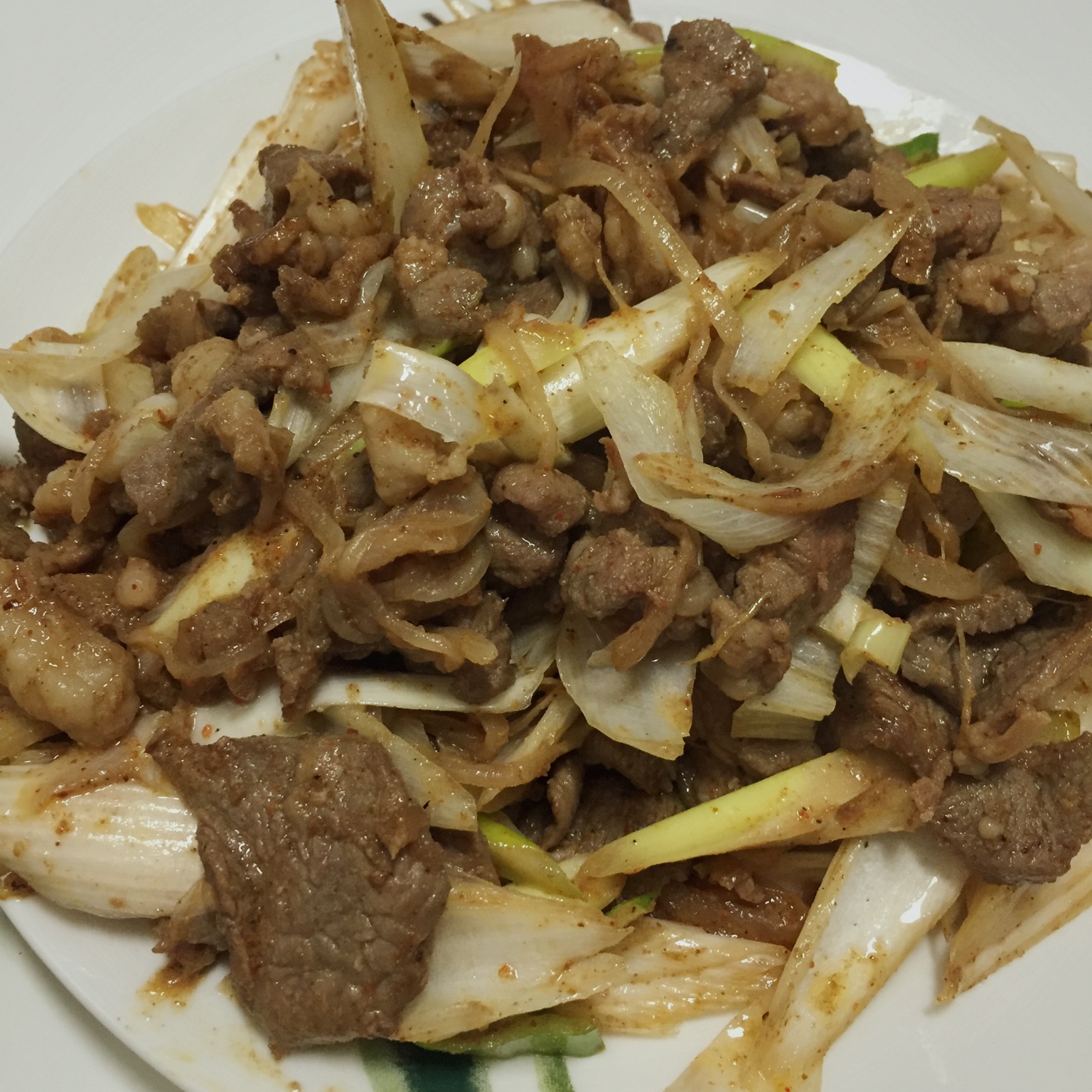 葱爆羊肉