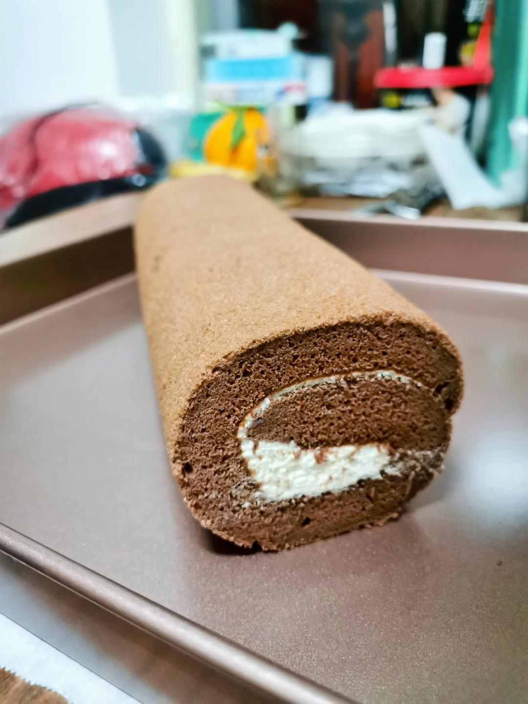 蛋糕卷这样做‼️不掉皮不开裂（小视频食谱）