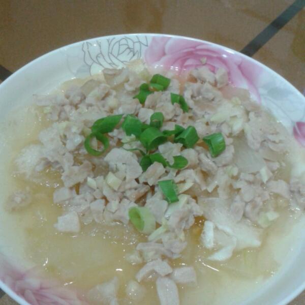 肉末蒸冬瓜