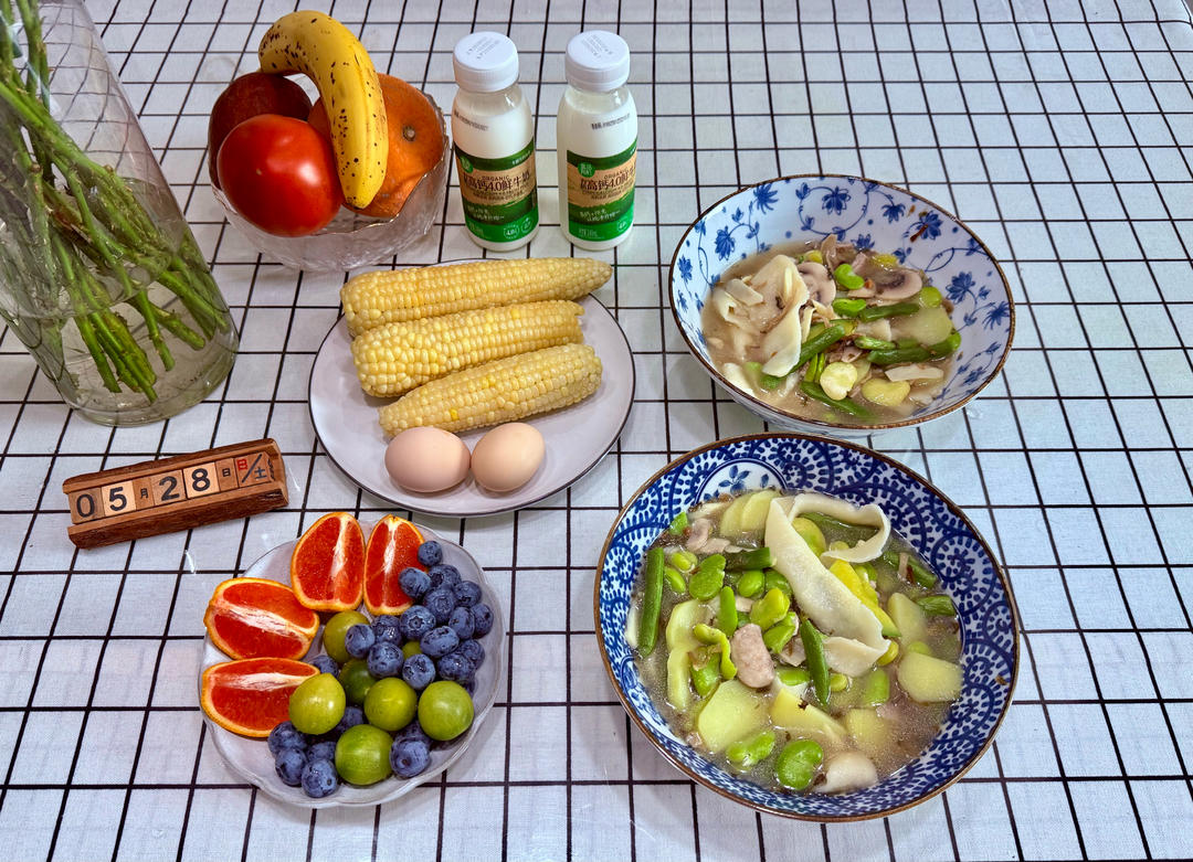 俗称麦几头（手工扯面）
