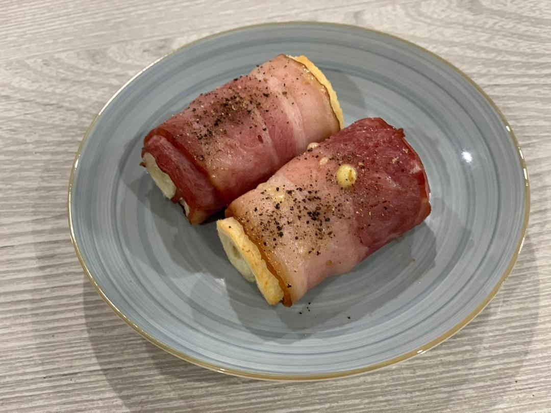 培根吐司鸳鸯卷