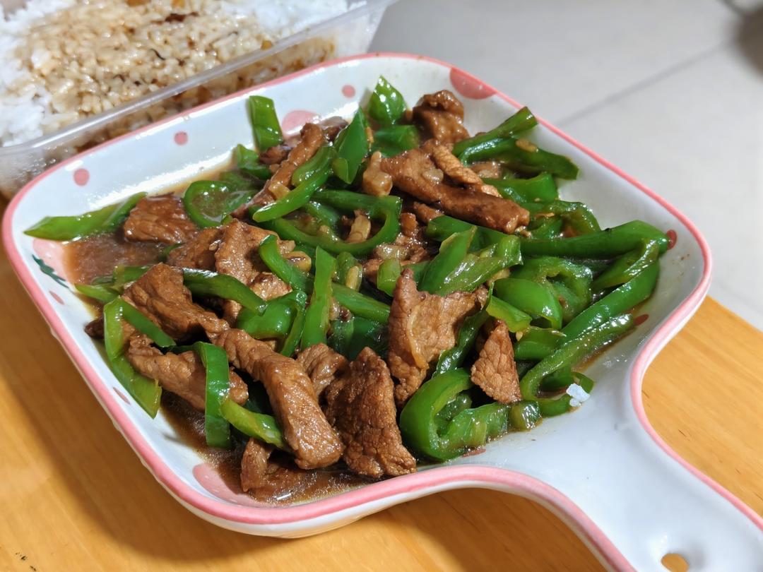 ㊙️超级下饭的青椒炒肉丝❗️吃三碗饭都不够