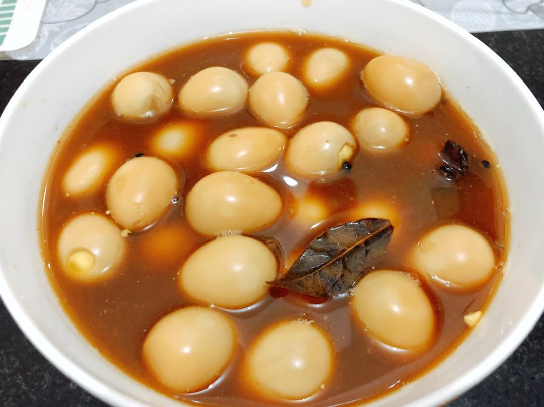 卤香鹌鹑蛋（经验之作）