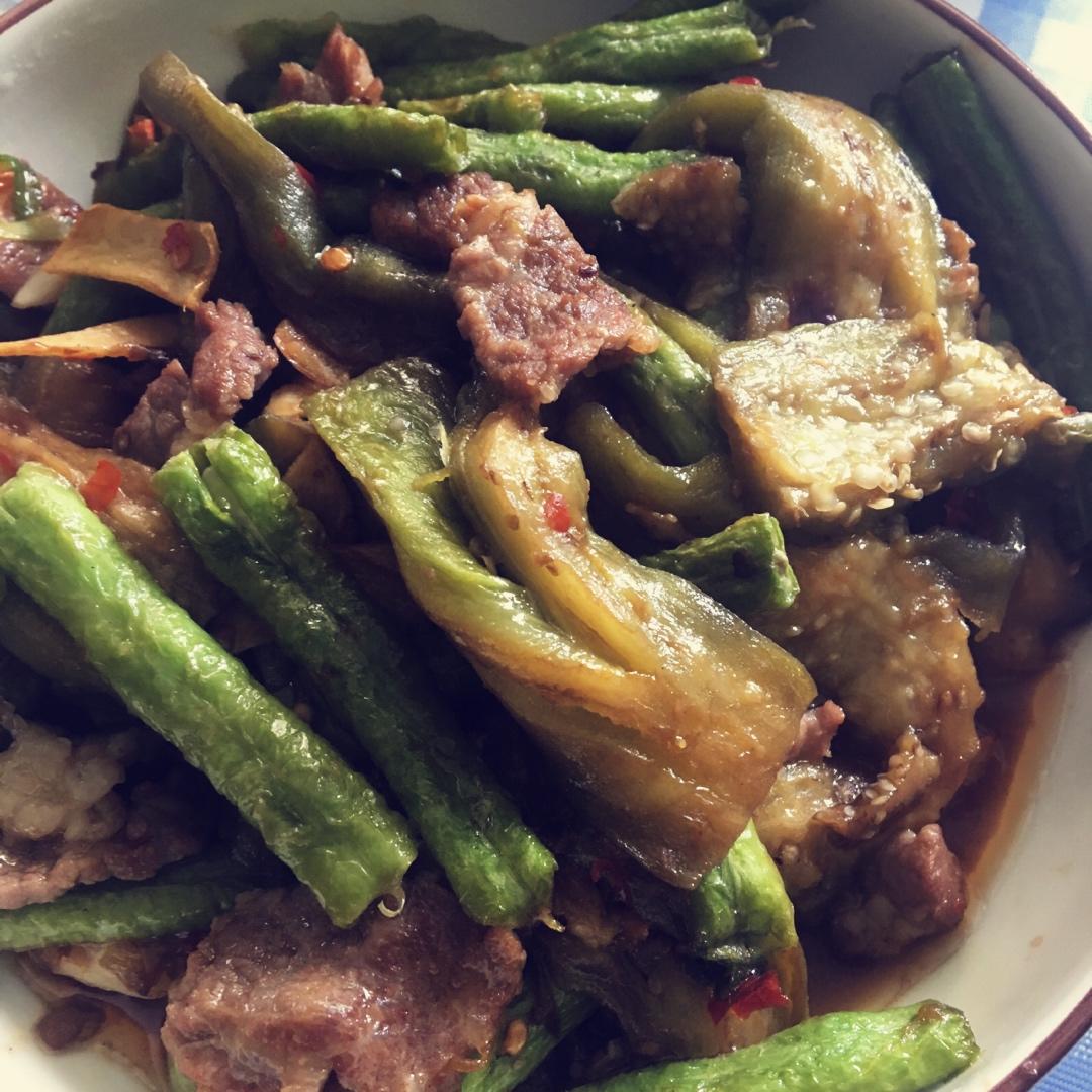 茄子豆角