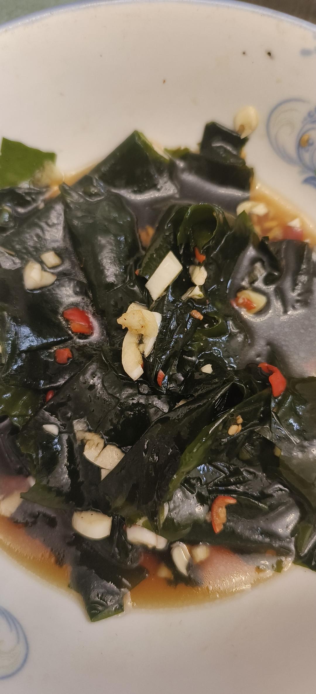 0脂肪凉拌裙带菜