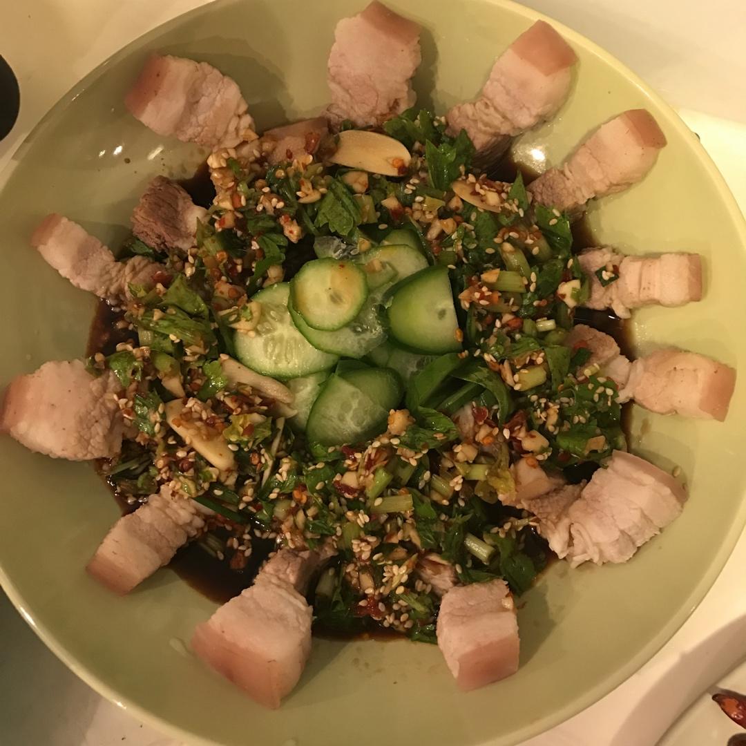 蒜泥白肉