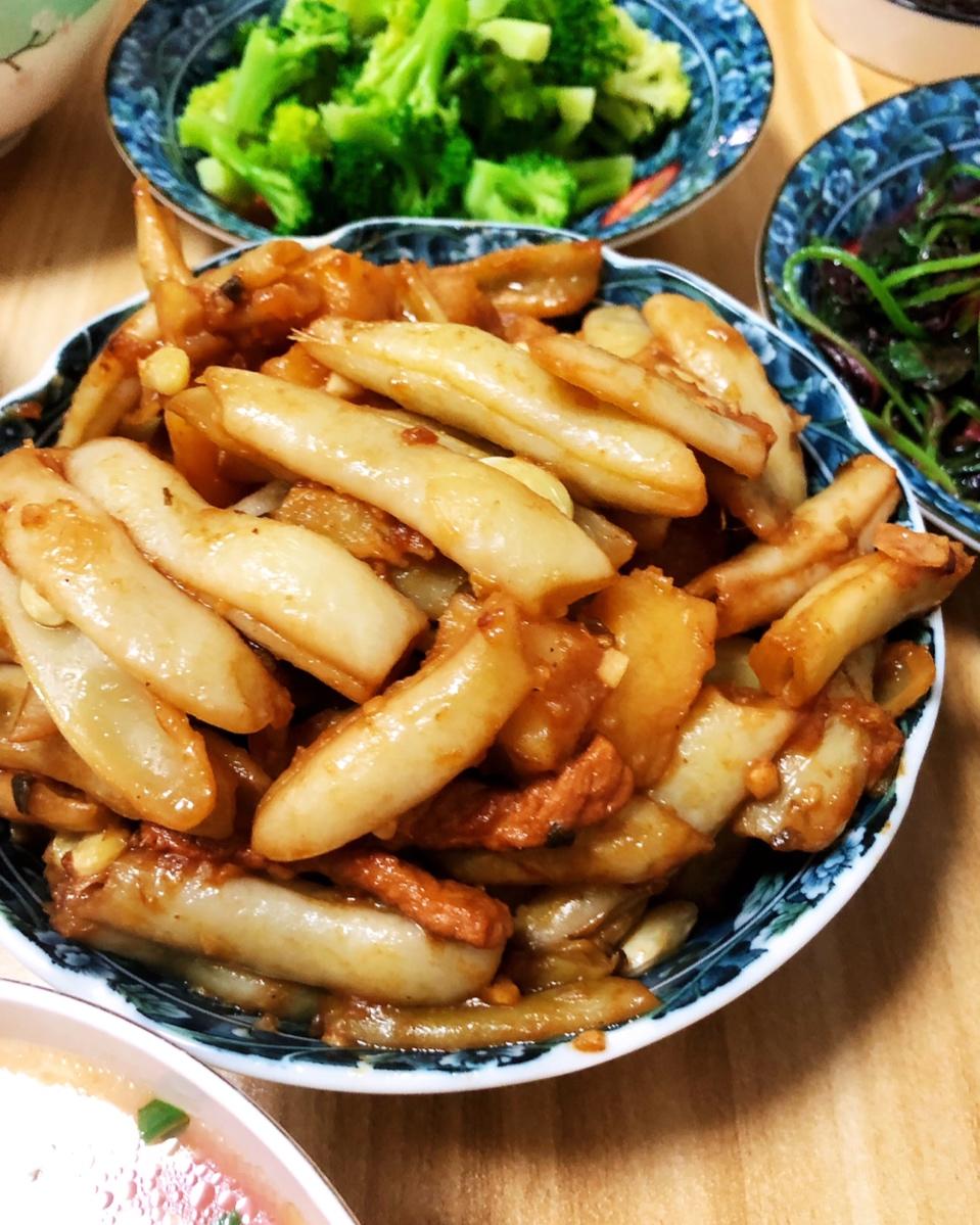蒜烧白不老豆角