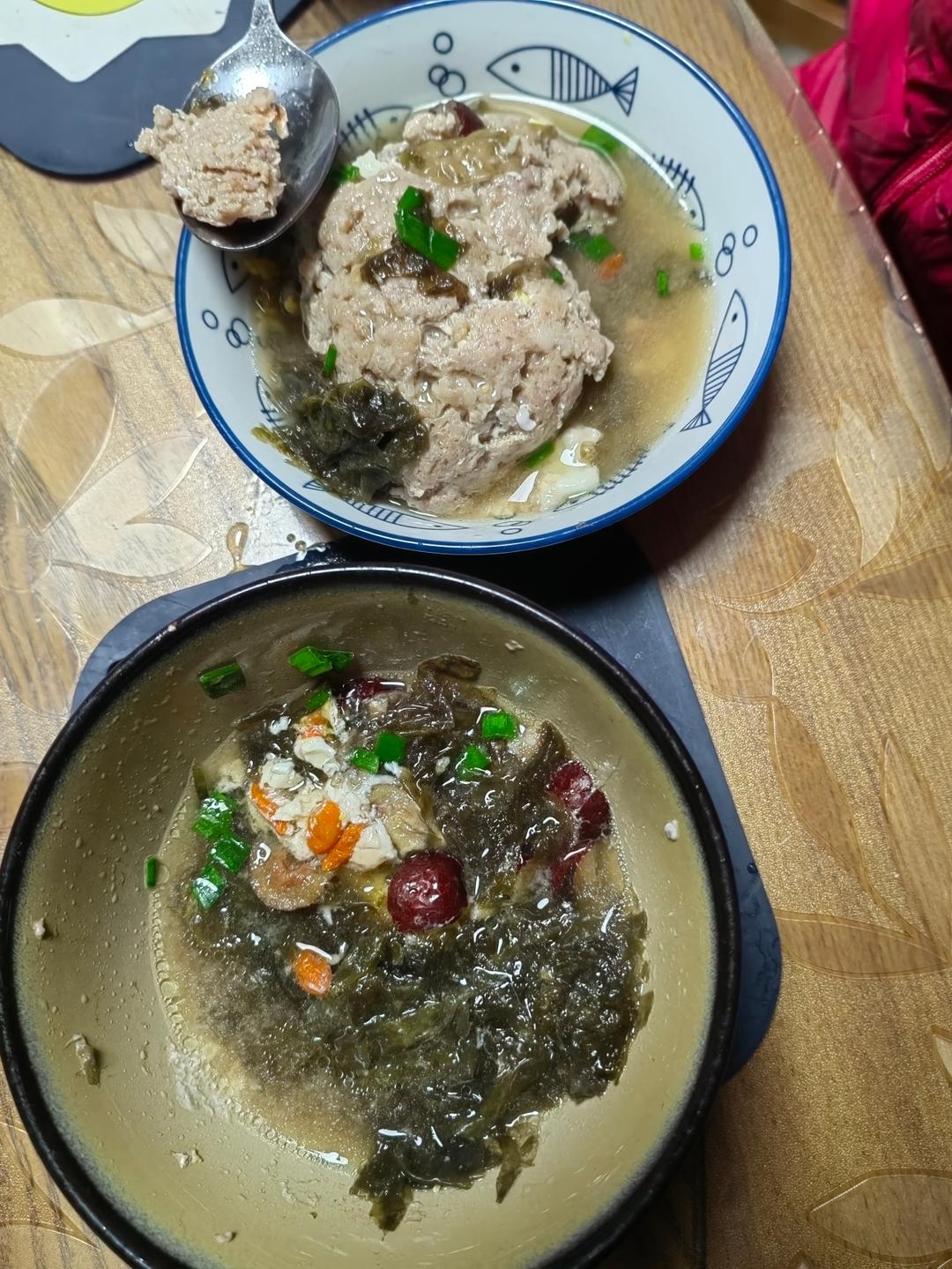清甜味美的快手蒸肉蛋汤