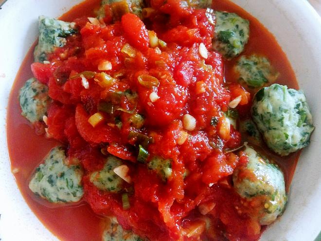 茄汁蔬菜鸡肉丸的做法