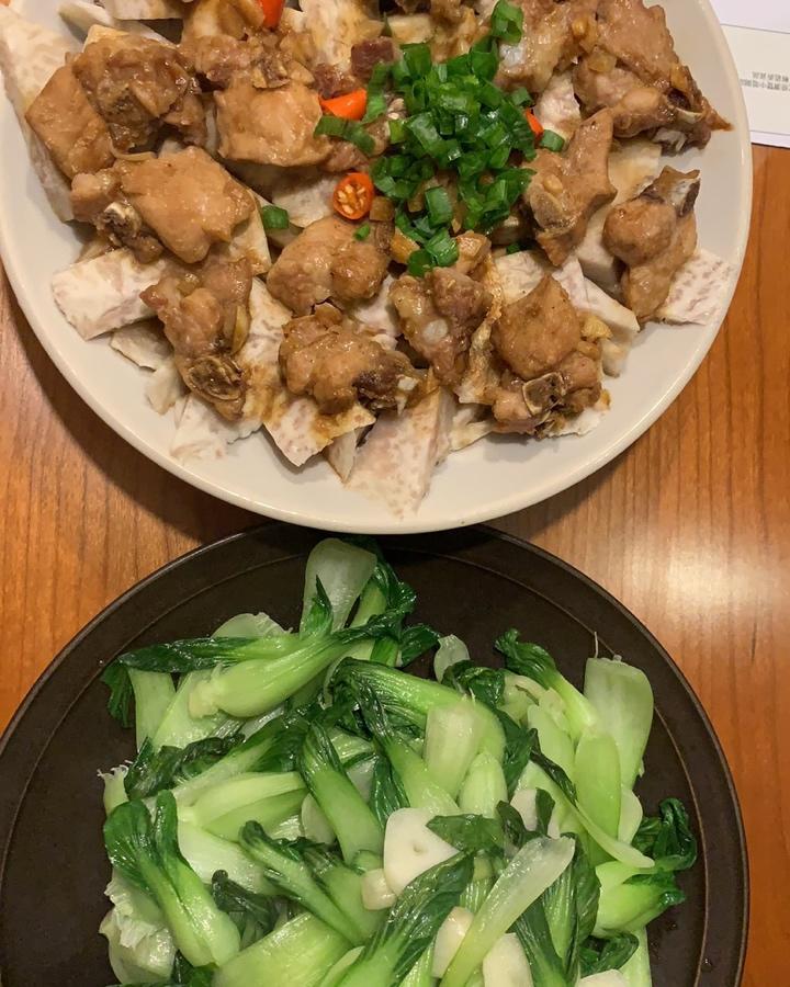 香芋蒸排骨