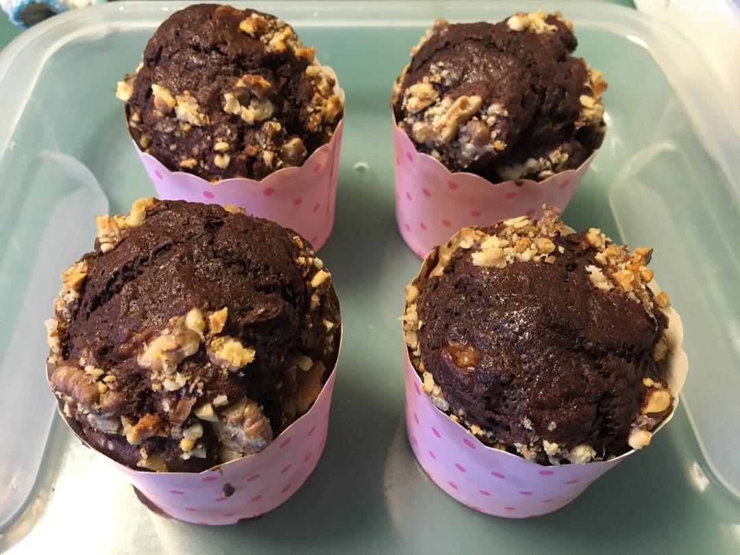 香蕉巧克力马芬