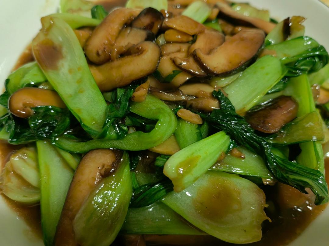 香菇油菜（简单快手）