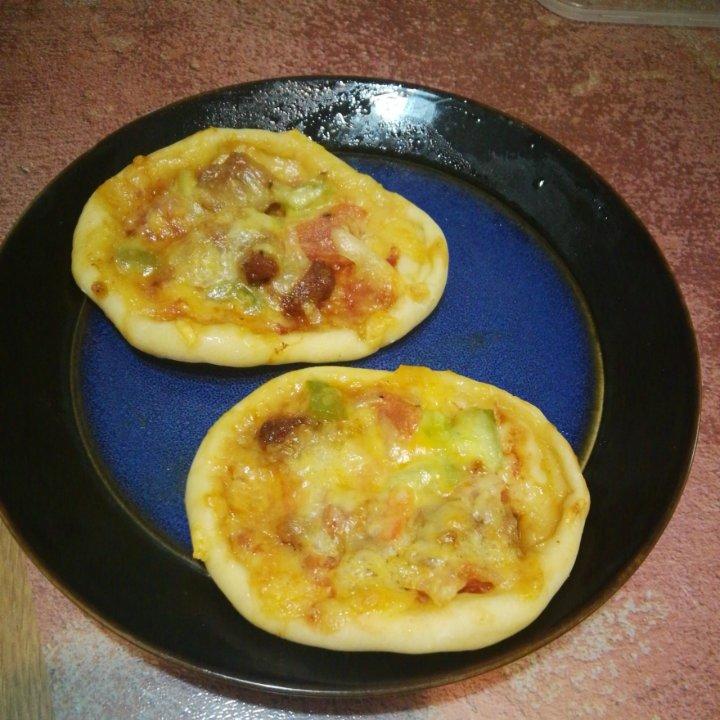 一口气可以干掉六个的 Mini意式披萨！