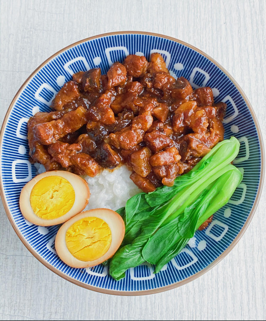 【台式卤肉饭】最地道的卤肉饭，4步就搞定！