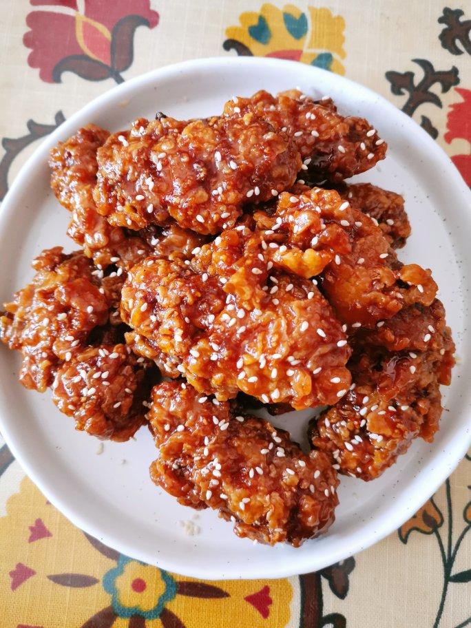好吃到尖叫的韩国炸鸡，“韩式蜂蜜黄油炸鸡”