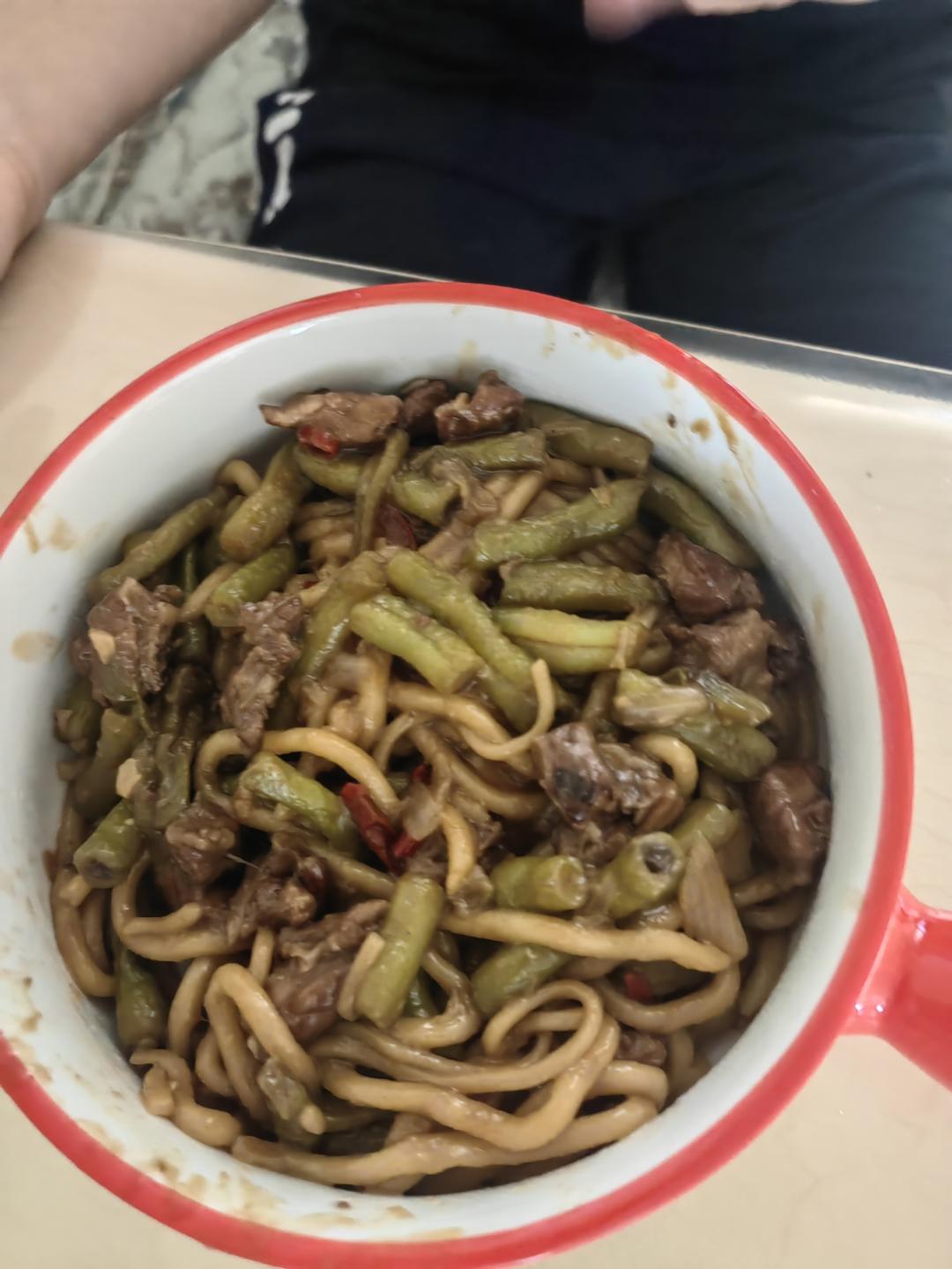 豆角焖面