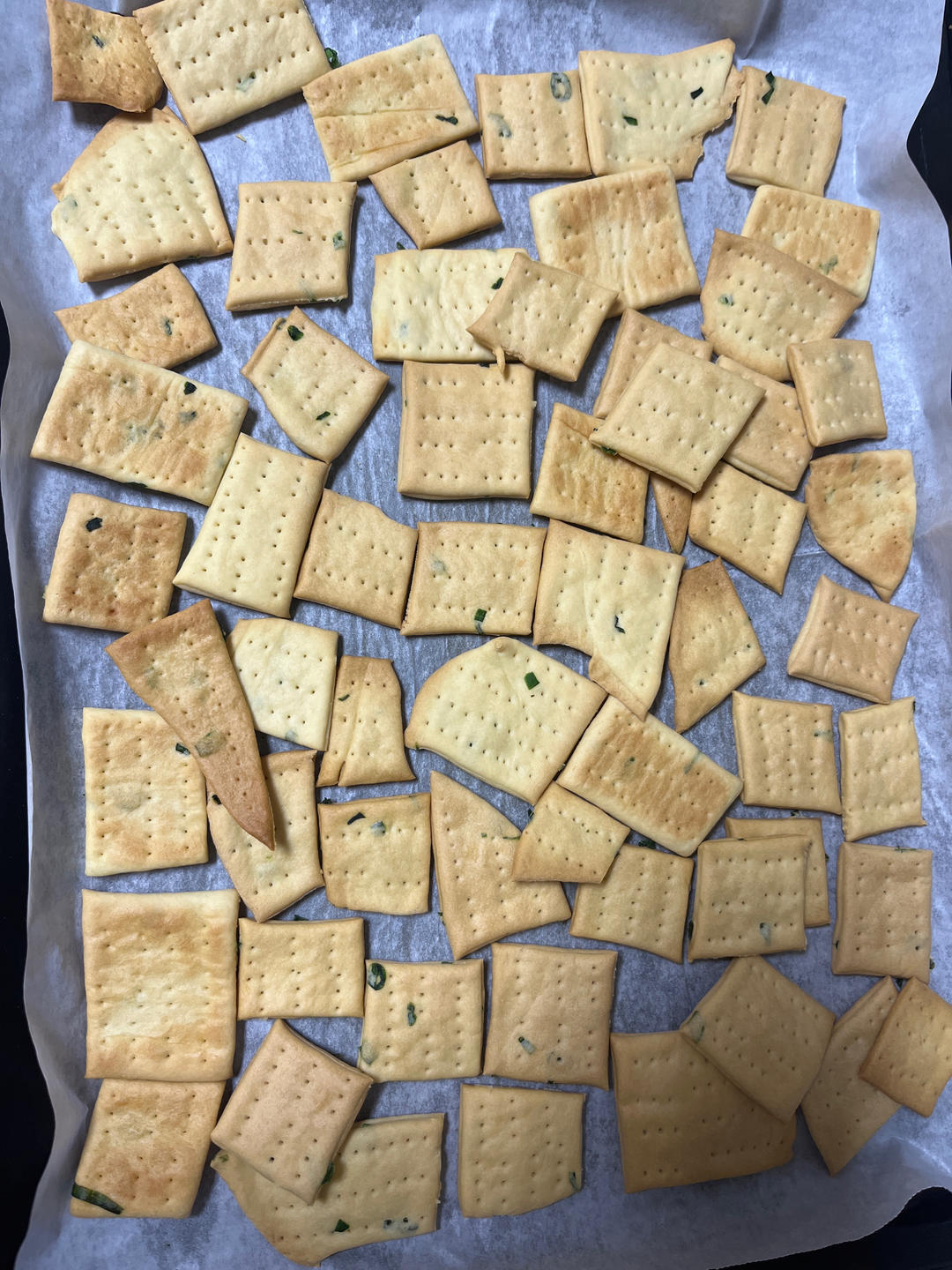 无糖香葱苏打咸饼干